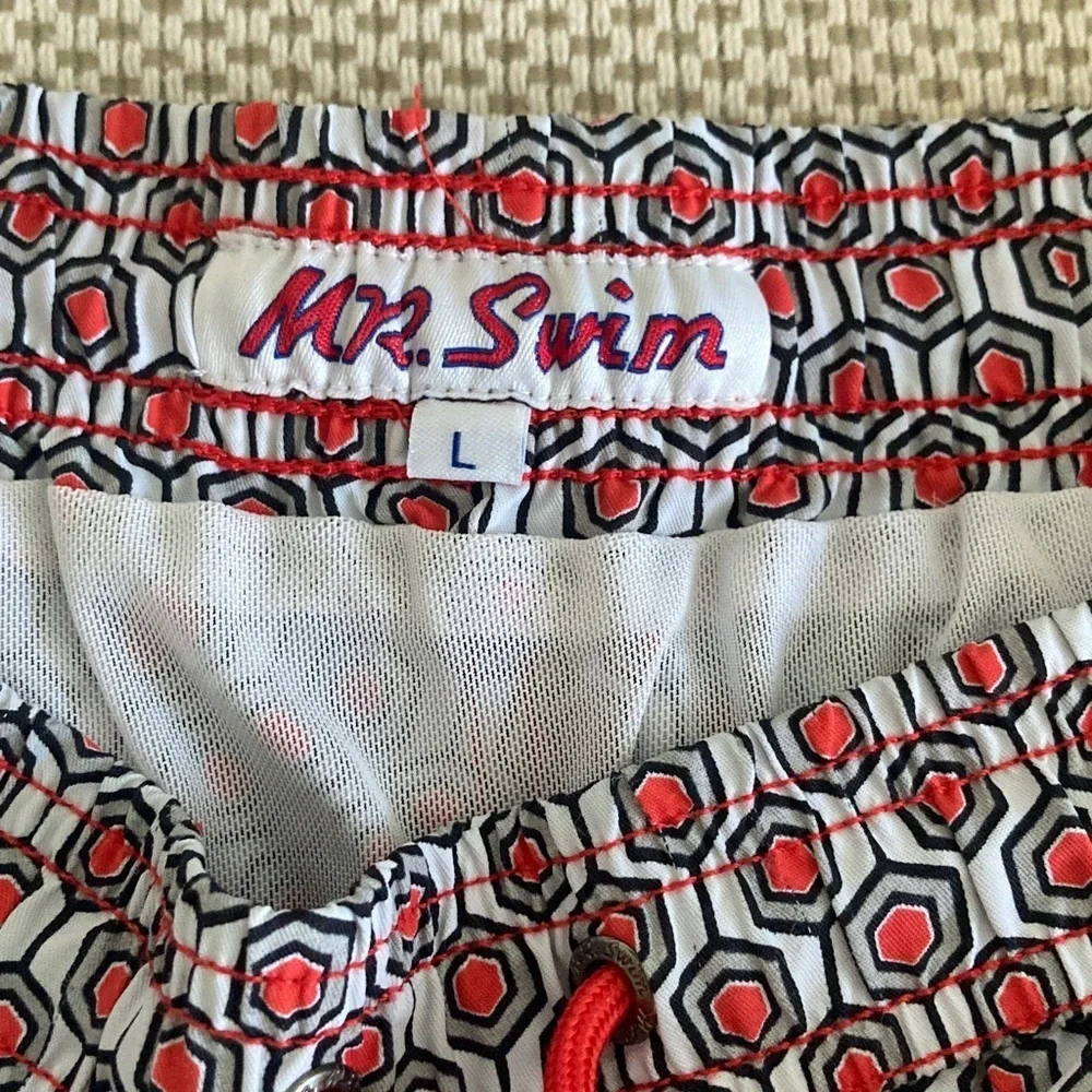 Mr.Swim bold red